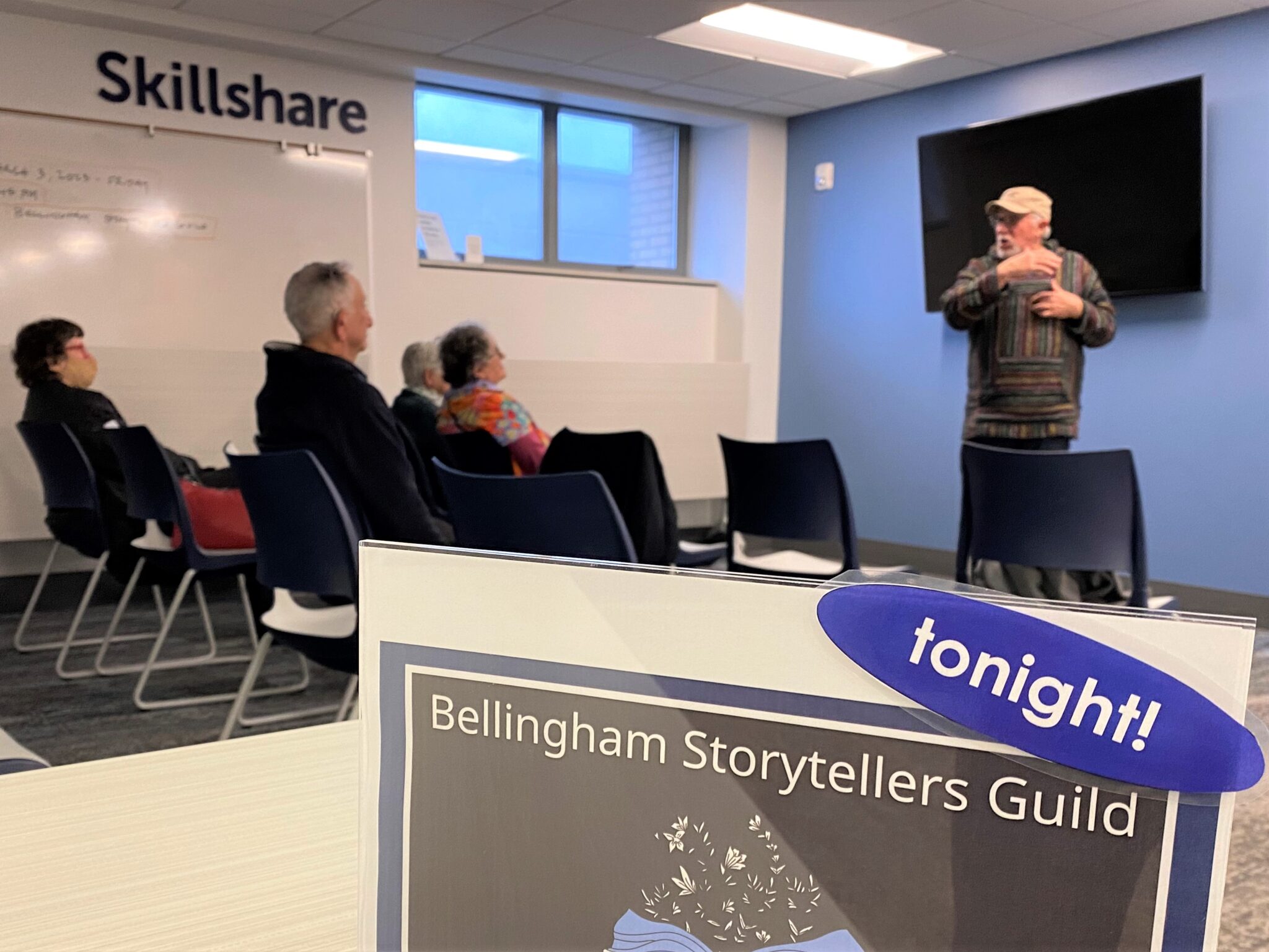 Storytellers at Bellingham Public Library.