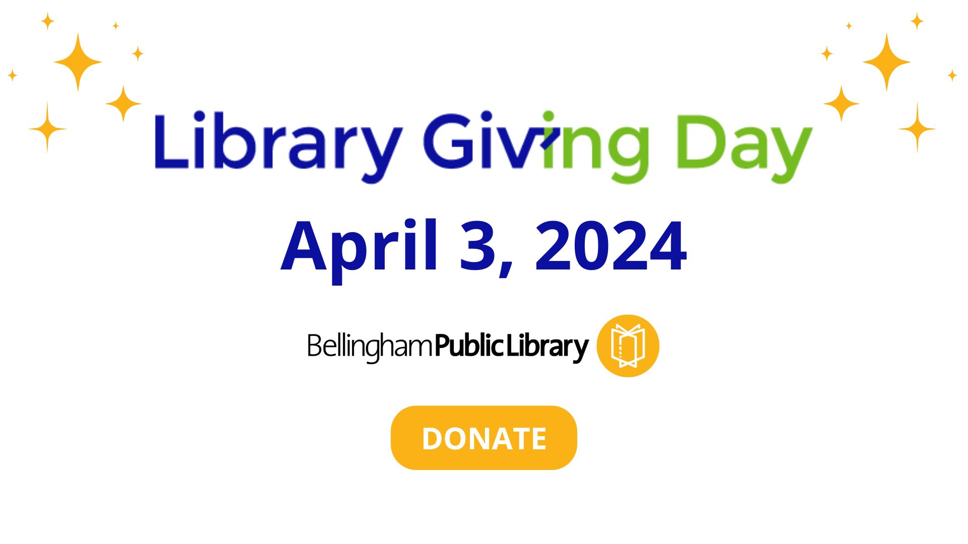 Library Giving Day, April 3, 2024
